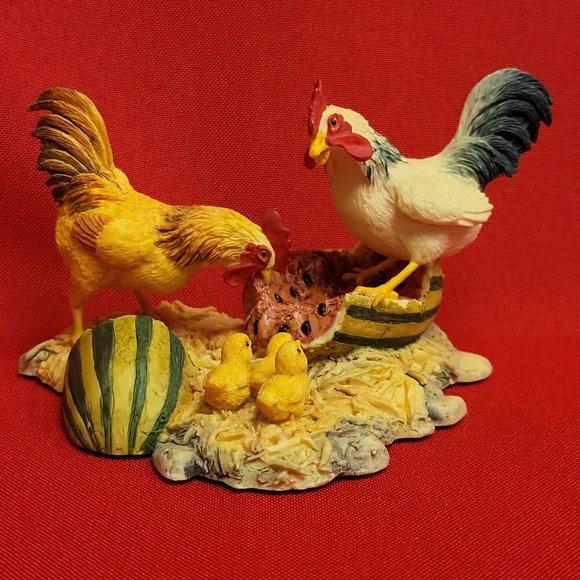 Schmid Too Good To Waste On Kids Chicken Watermelon RFD America Lowell Davis - Picture 1 of 14
